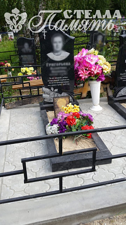 Вертикальный гранитный памятник 1186